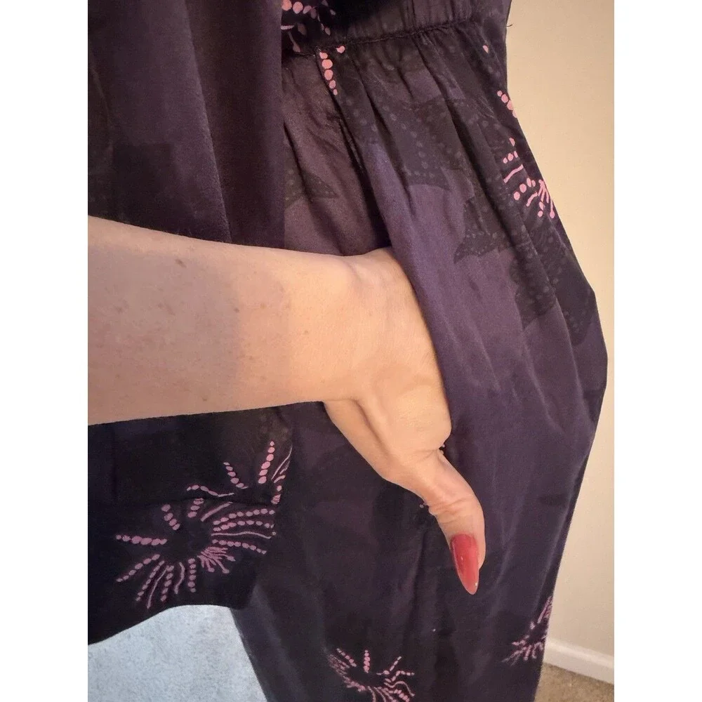 Omika Maxi Mara Midnight Dress Women’s Small Purple NWT($253) Bohemian Luxury - Picture 7 of 11